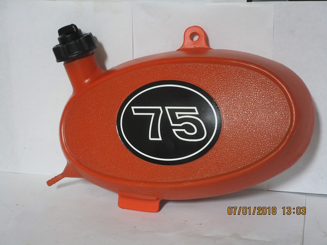 MT1A OIL TANK DECAL 1972